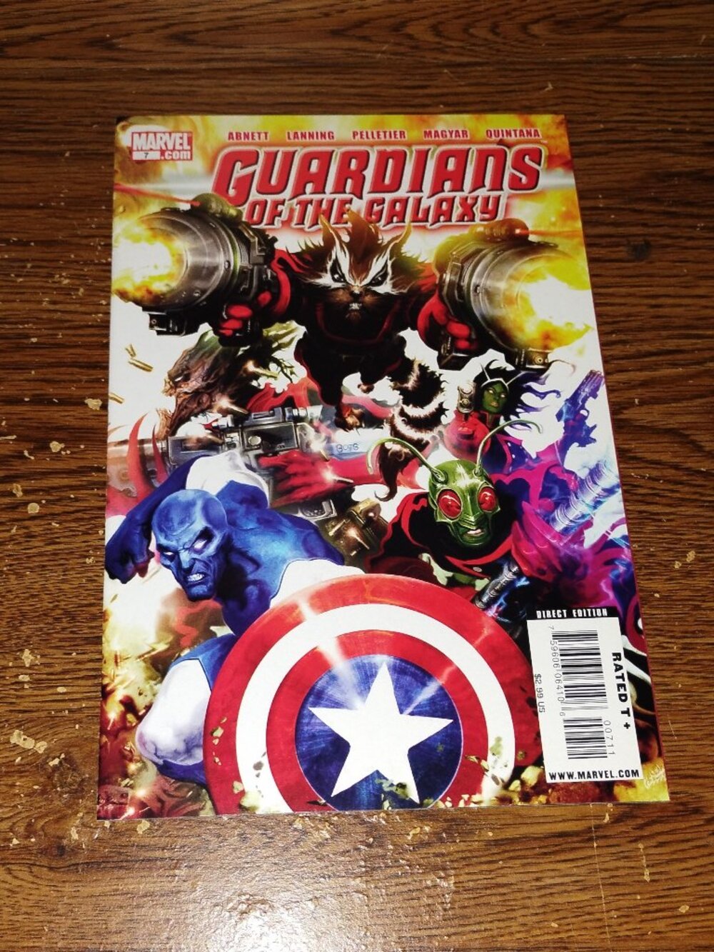 Guardians of the Galaxy #7 (Marvel Comics, 2008) Secret Invasion